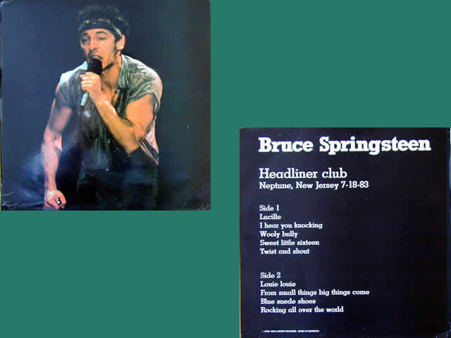 Bruce Springsteen - HEADLINERS CLUB NEPTUNE NEW JERSEY